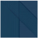 Faïence décorative Lins Navy 20x20 cm
