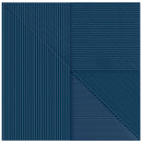 Faïence décorative Lins Navy 20x20 cm