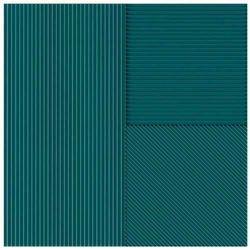 Faïence décorative Lins Green 20x20 cm
