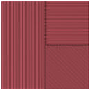 Faïence décorative Lins Bordeaux 20x20 cm