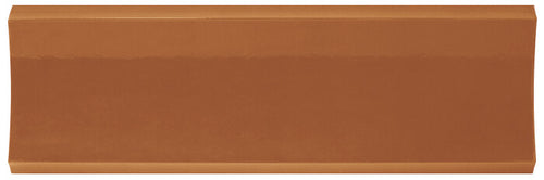 Faïence murale relief Bow Brown 15x45 cm – vue du carreau