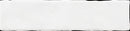 Carrelage effet zellige Rabat White 6x24,6 cm – vue du carreau