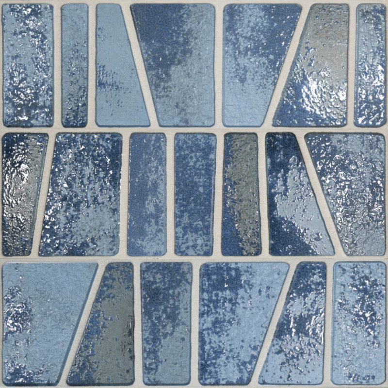 Carrelage à motif décoratif Icon Ocean 15x45 cm