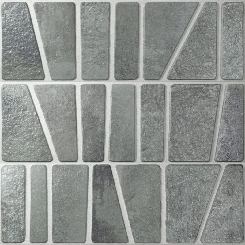 Carrelage à motif décoratif Icon Concrete 15x45 cm