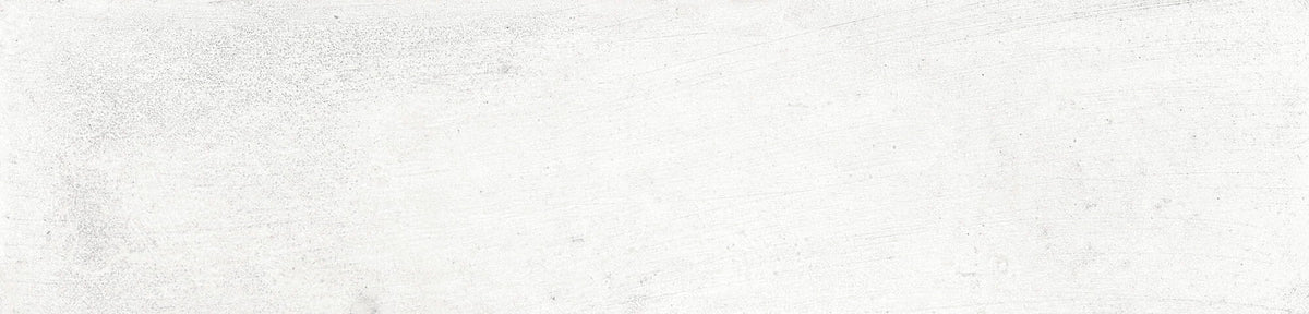 Carrelage mural Bari White blanc brillant 6x24,6 cm