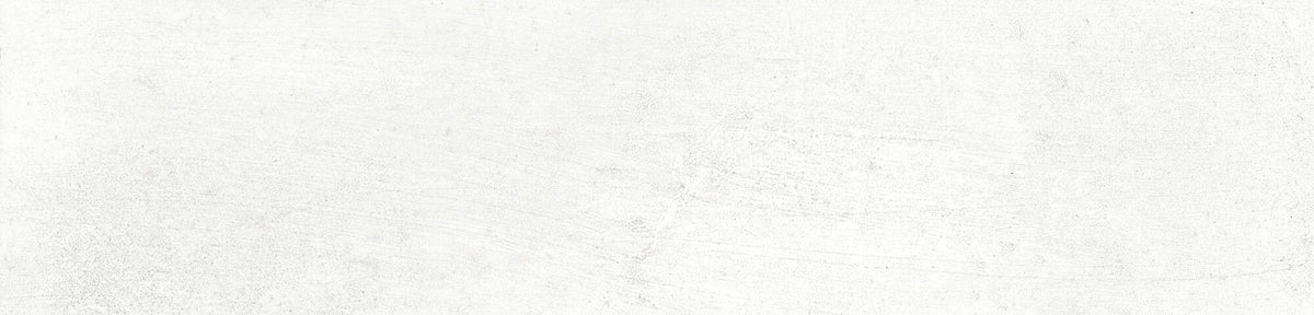 Carrelage mural Bari White blanc brillant 6x24,6 cm