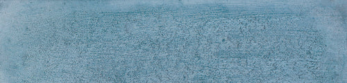 Carrelage mural Bari Blue bleu brillant 6x24,6 cm