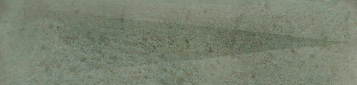 Carrelage mural Bari Green Décor vert en relief 6x24,6 cm