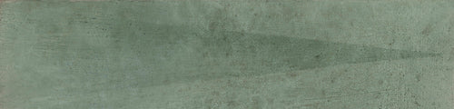 Carrelage mural Bari Green Décor vert en relief 6x24,6 cm