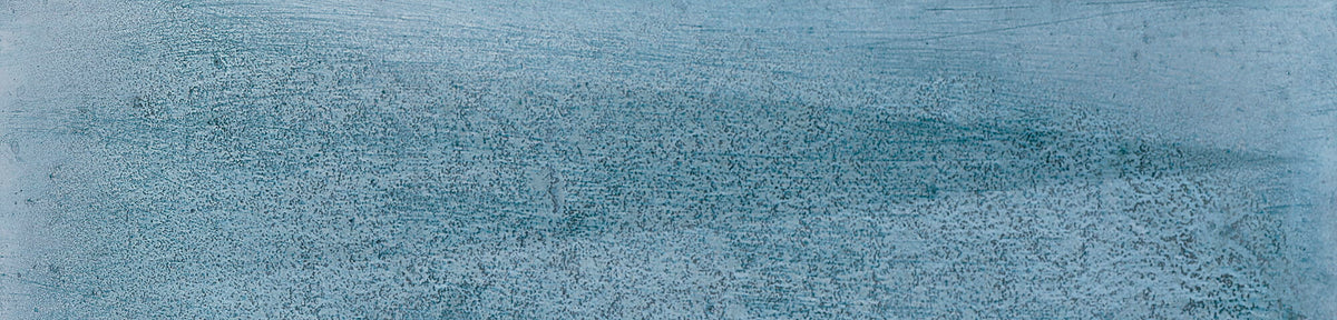 Carrelage mural Bari Blue Décor bleu en relief 6x24,6 cm