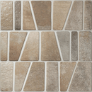 Carrelage à motif décoratif Icon Terra 15x45 cm