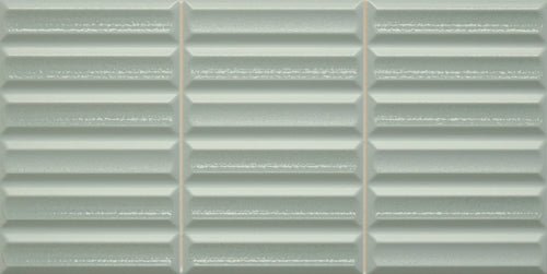 MOVES GREEN : carrelage mural texturé mat 20x40