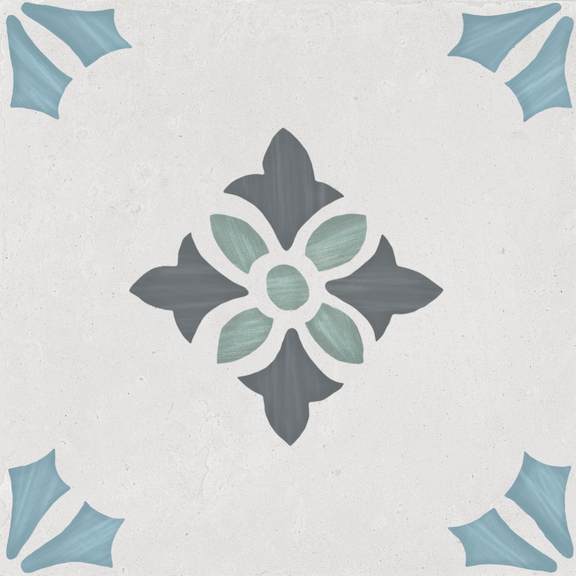Carrelage décoratif Sirocco Bloom 22,3x22,3 cm