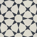 CUBAN WHITE ORNATE / 22,3x22,3 cm