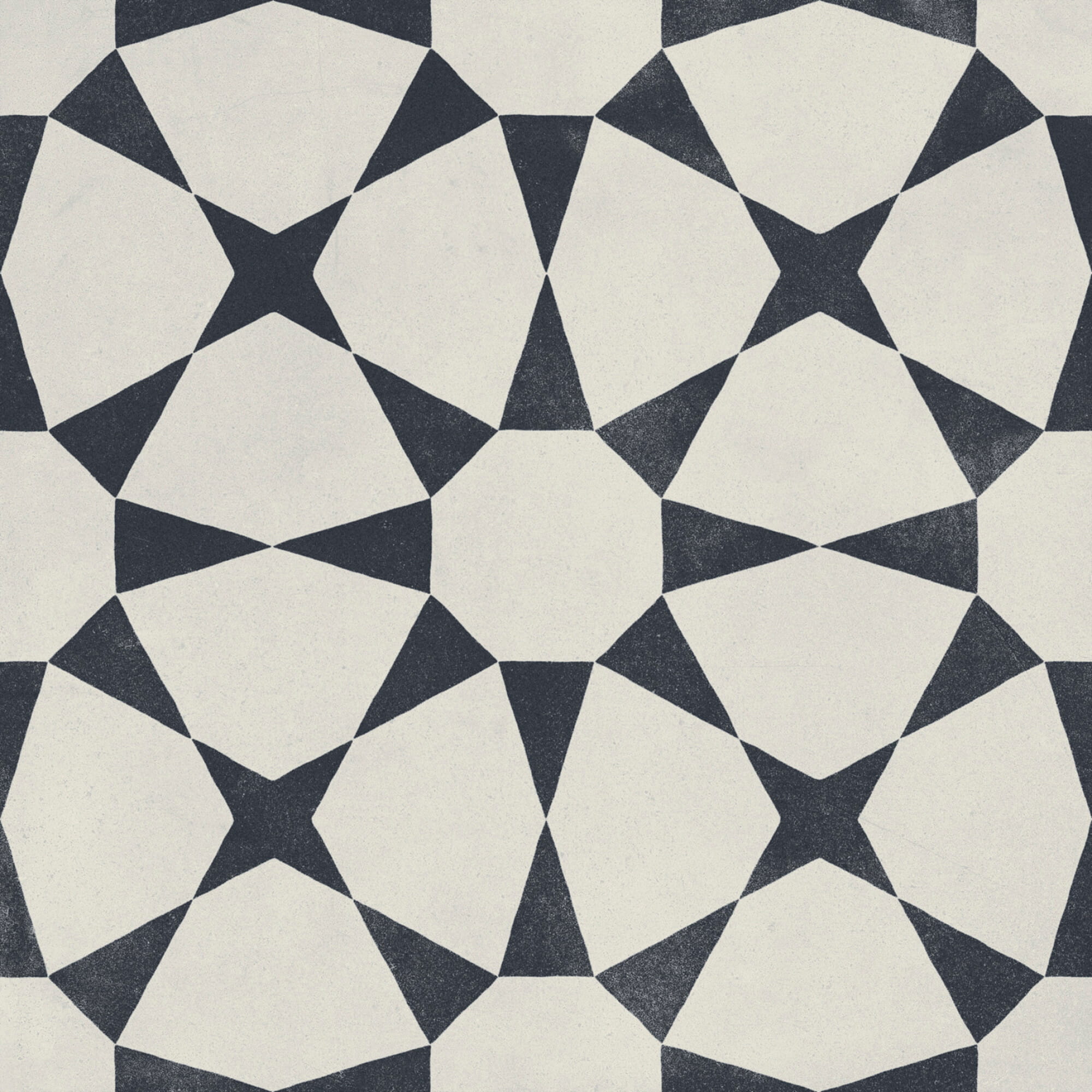 CUBAN WHITE ORNATE / 22,3x22,3 cm