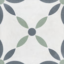 Carrelage floral Havana White Flower 22,3x22,3 cm