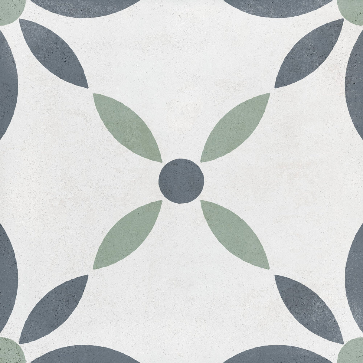 Carrelage floral Havana White Flower 22,3x22,3 cm