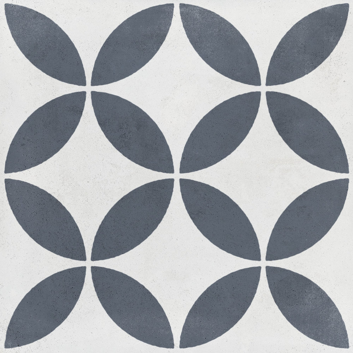Carrelage graphique Havana White Petals 22,3x22,3 cm