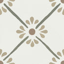 Carrelage imitation ciment PROVENZA GREEN FLOWER 22X22