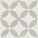 Mayari Taupe Petal carrelage décoratif mat 22,3x22,3