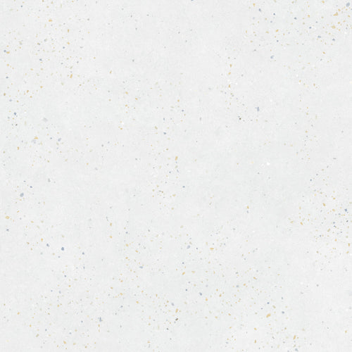 SENSA WHITE : carrelage effet micro terrazzo mat 90x90