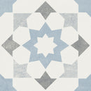 Carrelage imitation ciment DOHA BLUE STAR 22X22