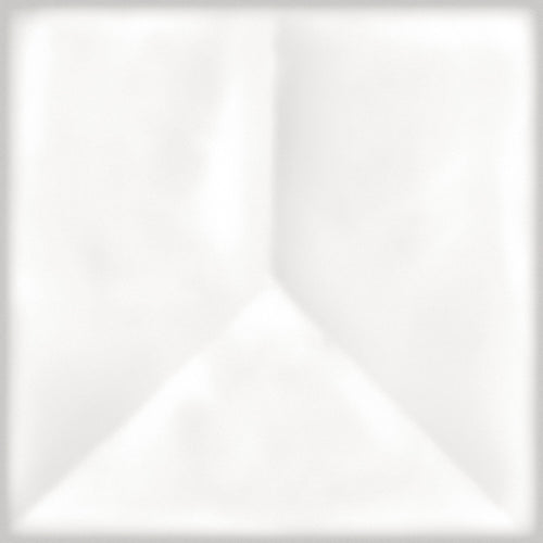 Faïence murale relief Valenova White LT 11,8x11,8 cm