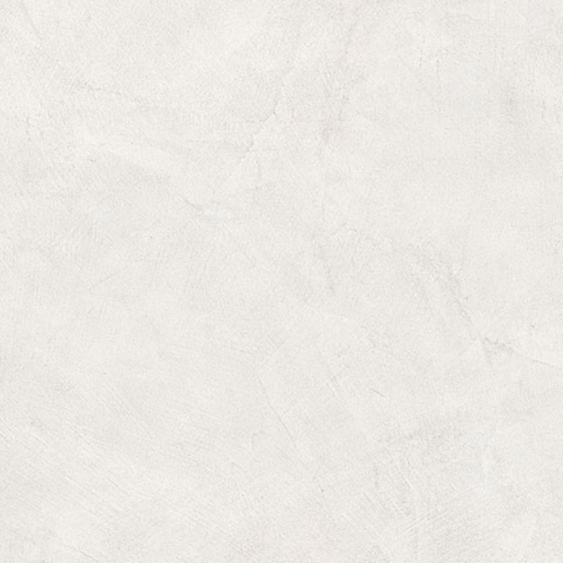 Carrelage effet béton et ciment Le Resine Bianco 122,2x122,2 cm