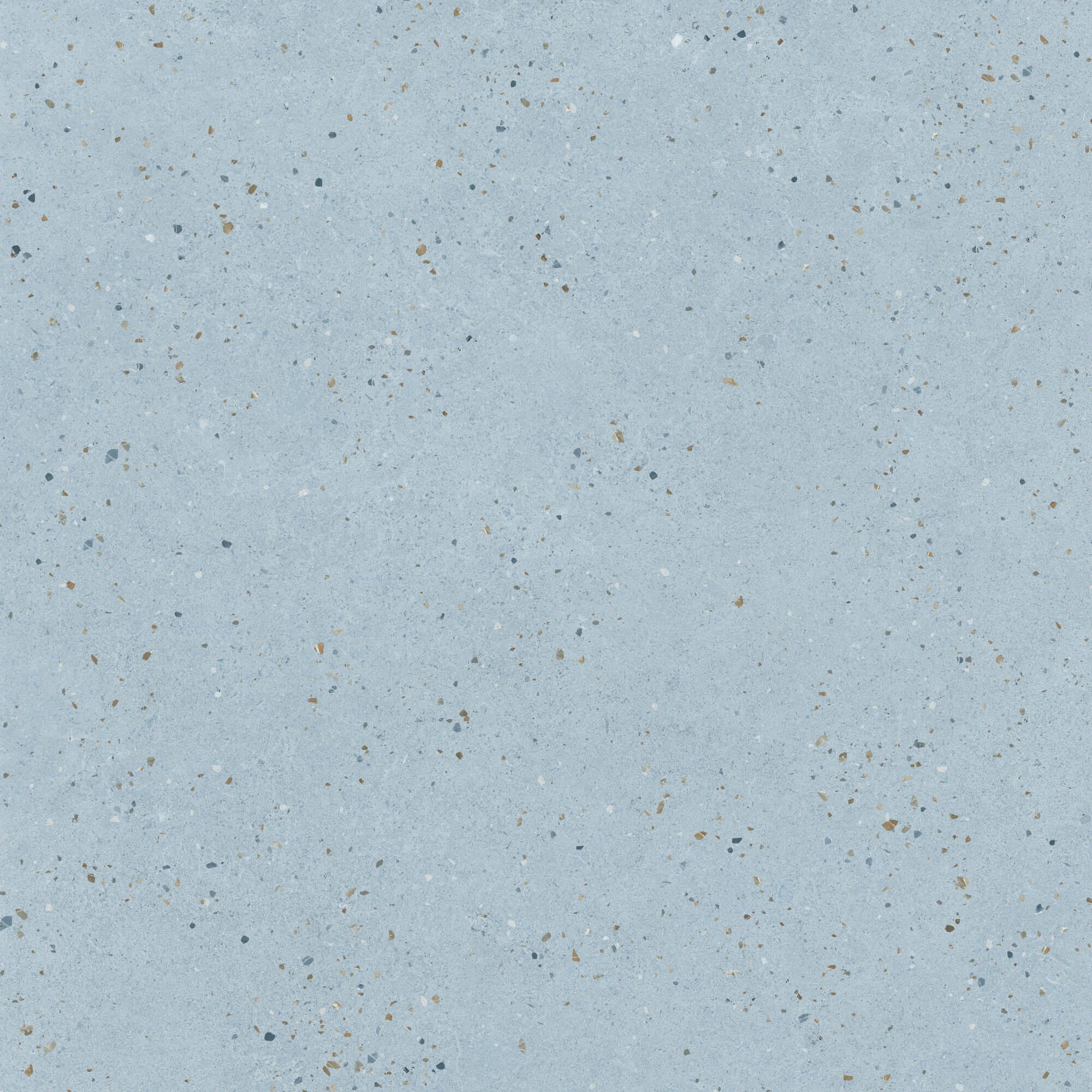 SENSA BLUE : carrelage effet micro terrazzo mat 90x90