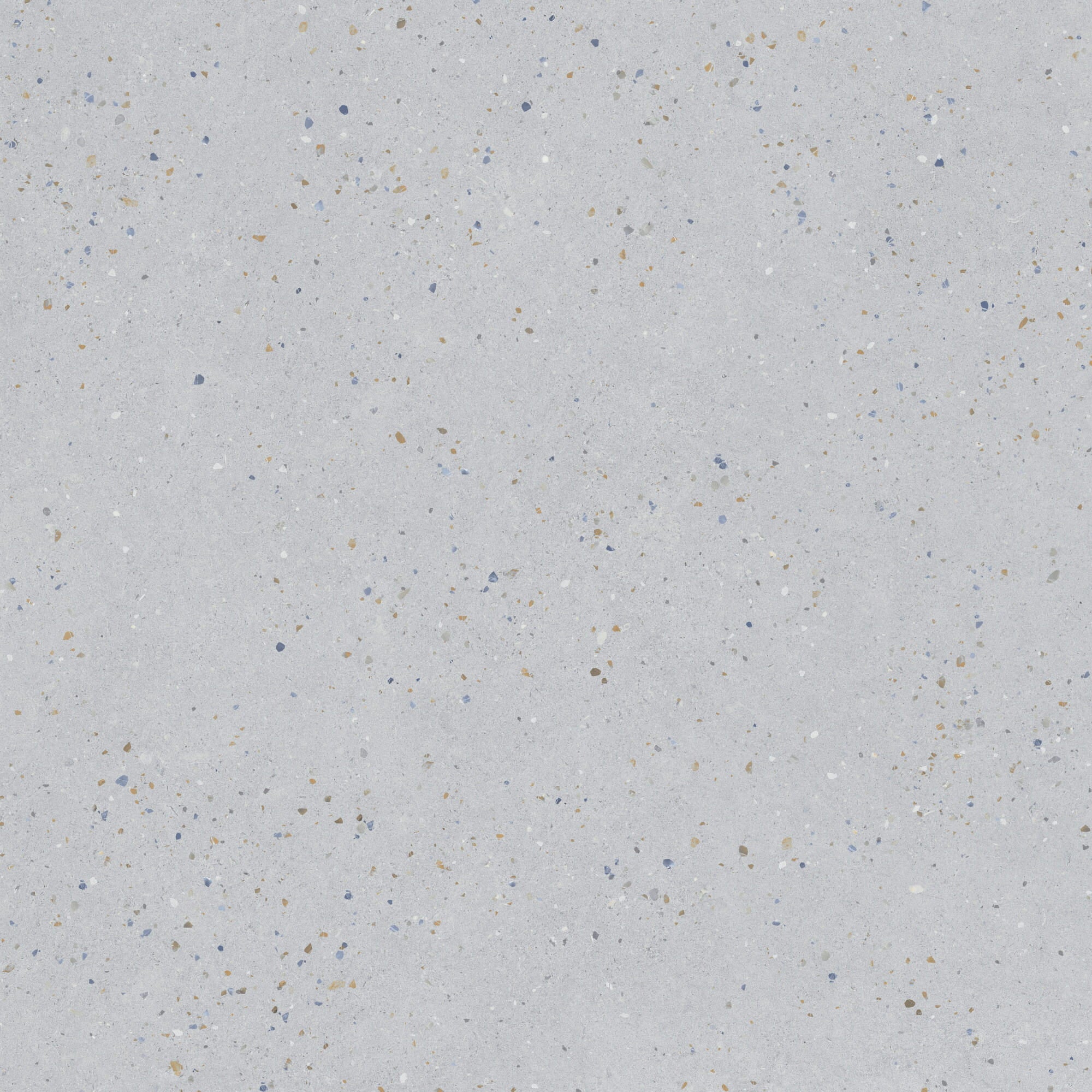 SENSA SILVER : carrelage effet micro terrazzo mat 90x90