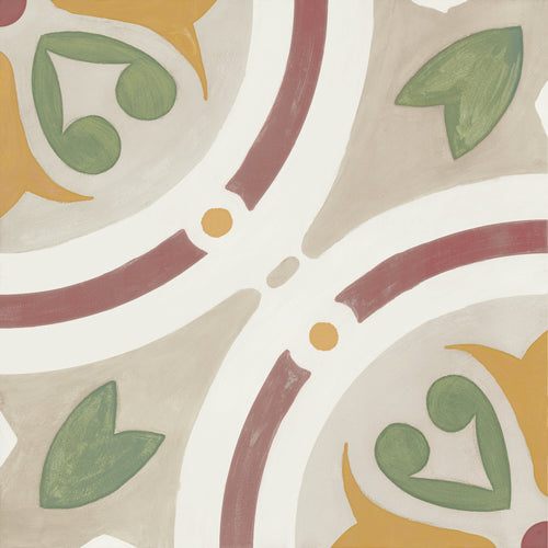 Carrelage imitation ciment AMBER TAUPE 22x22 cm - 0.65m²/colis
