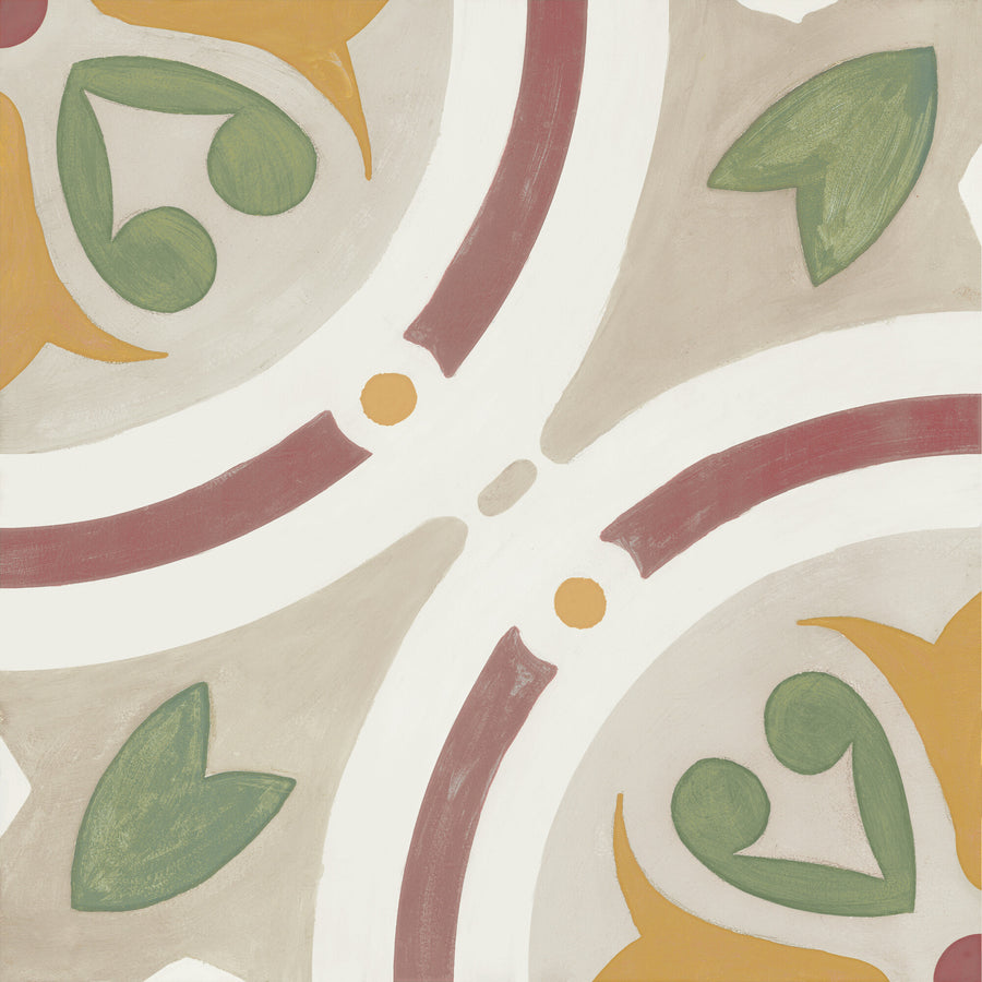 Carrelage imitation ciment AMBER TAUPE 22x22 cm - 0.65m²/colis