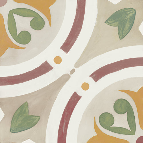 Carrelage imitation ciment AMBER TAUPE 22x22 cm - 0.65m²/colis