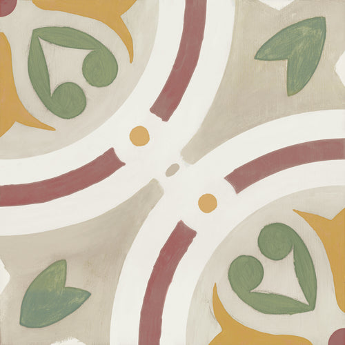 Carrelage imitation ciment AMBER TAUPE 22x22 cm - 0.65m²/colis