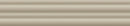 Faïence murale relief Rainbow Taupe 5x25 cm – vue du carreau