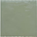 Carrelage mural design In & Out IN Green 12,3x12,3 cm – vue du carreau