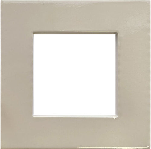 Carrelage mural design In & Out OUT Taupe 22,4x22,4 cm – vue du carreau