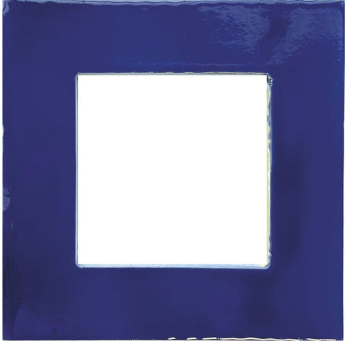 Carrelage mural design In & Out OUT Blue 22,4x22,4 cm – vue du carreau