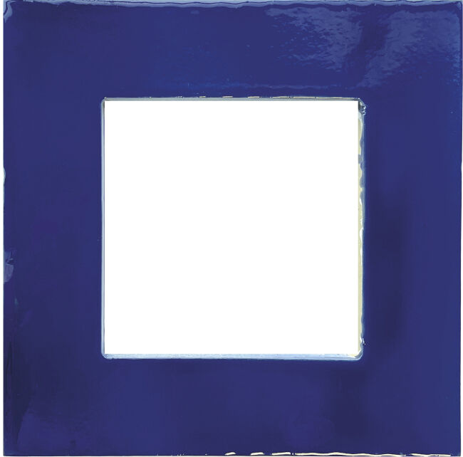 Carrelage mural design In & Out OUT Blue 22,4x22,4 cm – vue du carreau