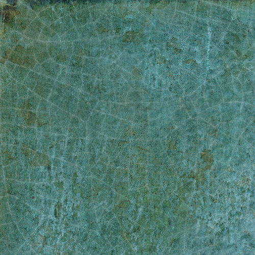Faïence effet zellige Dyroy Aqua 10x10 cm