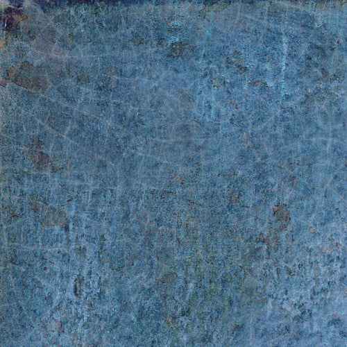 Faïence effet zellige Dyroy Blue 10x10 cm