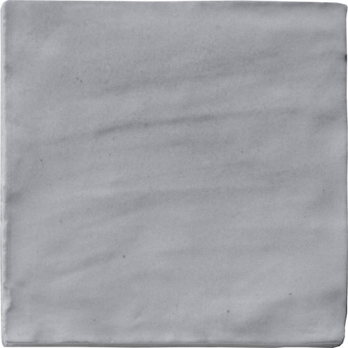 Faïence effet zellige Sahn Grey 10x10 cm