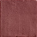 Faïence effet zellige Sahn Red 10x10 cm