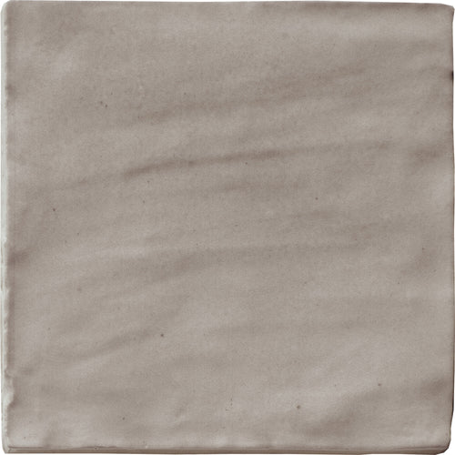 Faïence effet zellige Sahn Taupe 10x10 cm