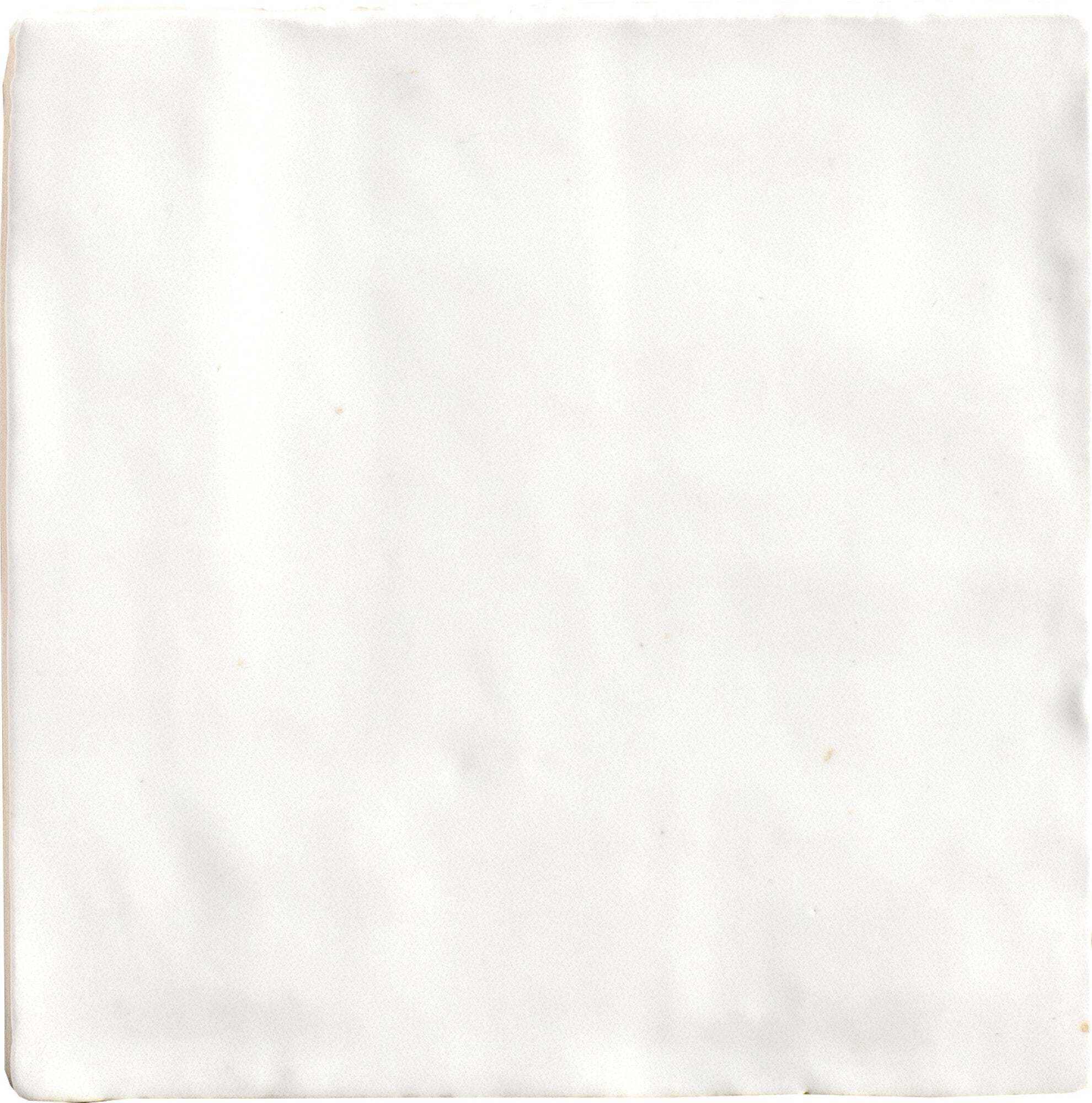 Faïence effet zellige Sahn White 10x10 cm