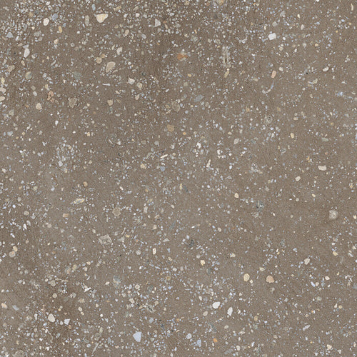 Carrelage effet terrazzo Cosmos Chocolate 22,3x22,3 cm – vue du carreau