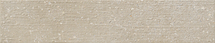 Carrelage relief Trace Taupe Brushed 6x30 cm – vue du carreau