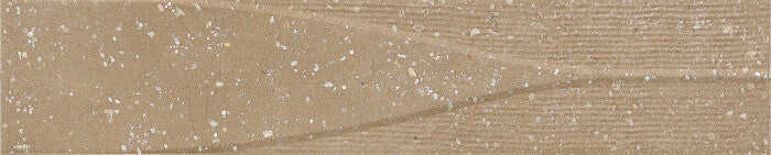 Carrelage relief Trace Clay Waves 6x30 cm – vue du carreau