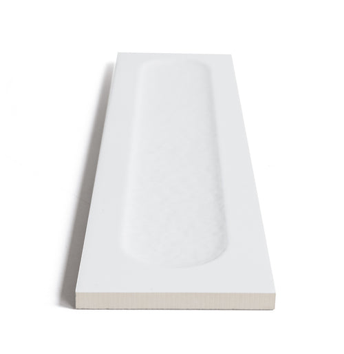DOCS WHITE VALLEY by SIGFRIDO SERRA - 9.5x39.5 cm - colis de 0,49 m²
