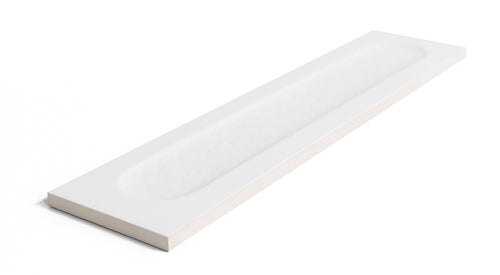 DOCS WHITE VALLEY by SIGFRIDO SERRA - 9.5x39.5 cm - colis de 0,49 m²